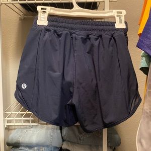 Navy Lululemon shorts